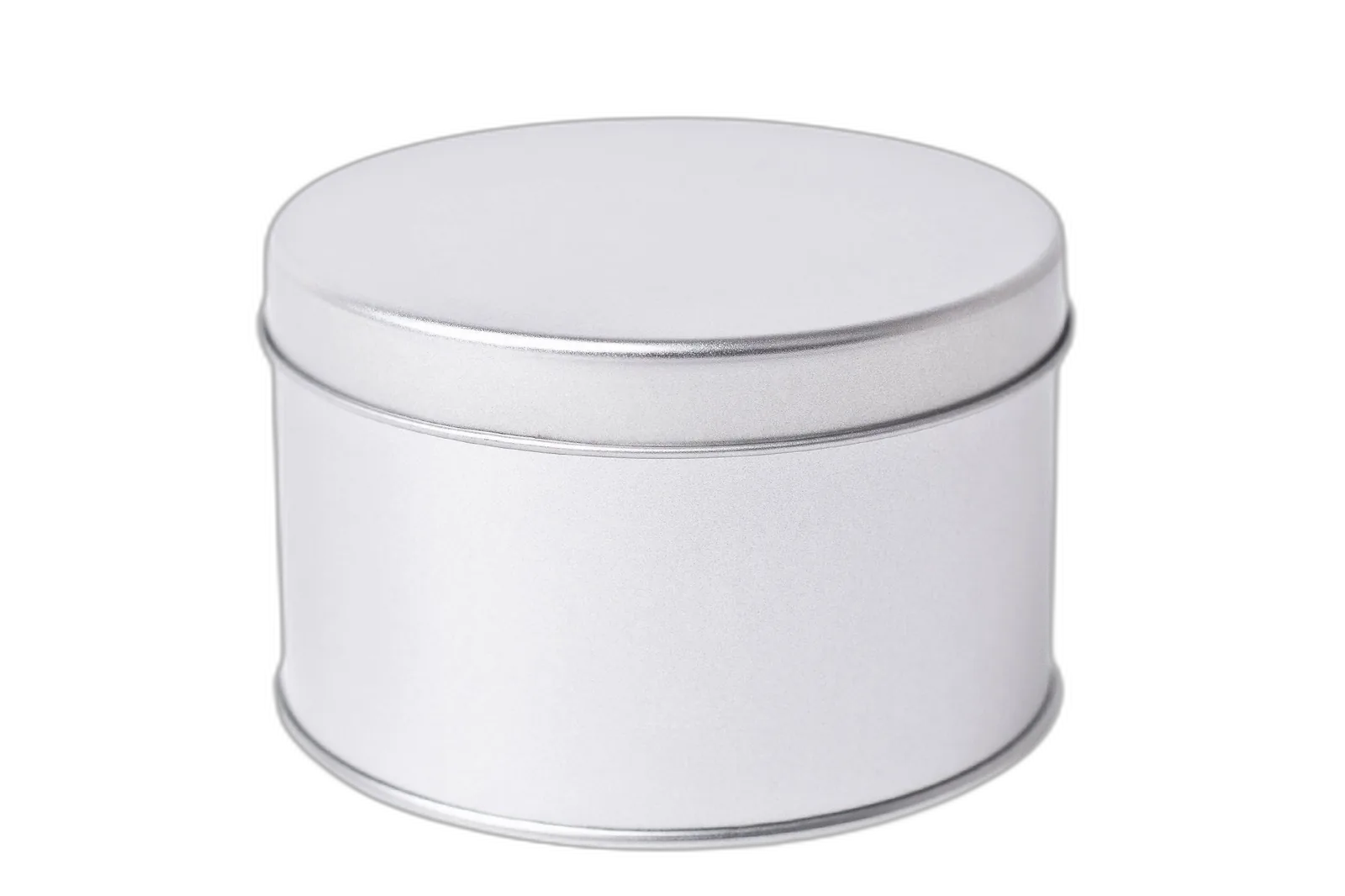 Round tin box