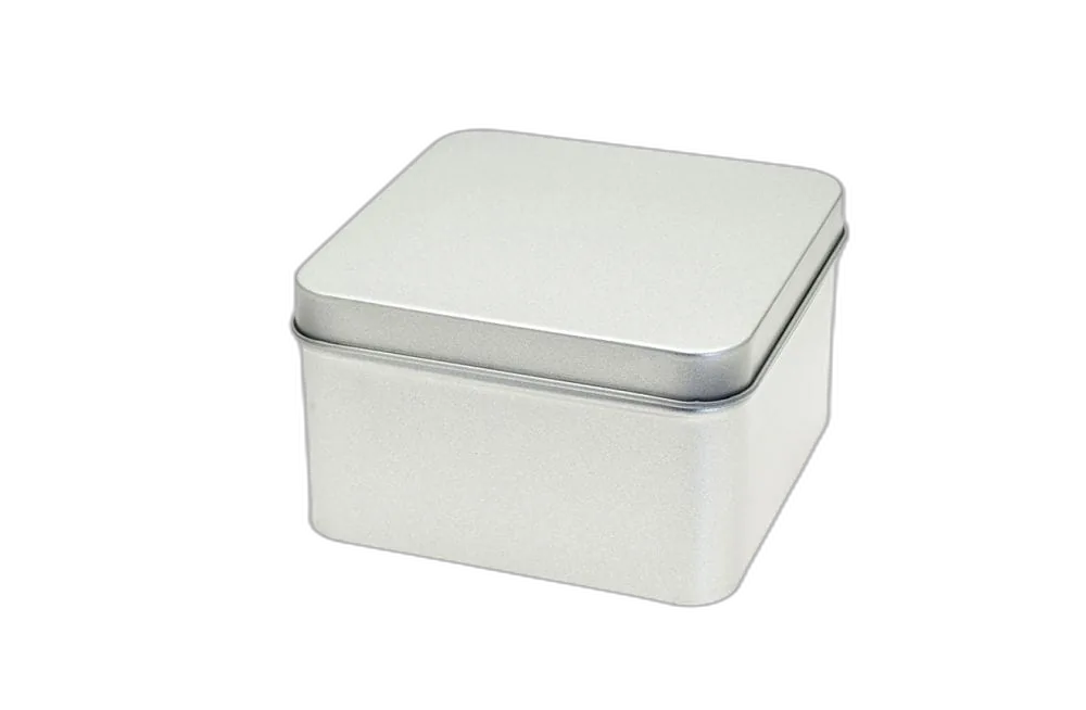 Square Tin Box for Accessories