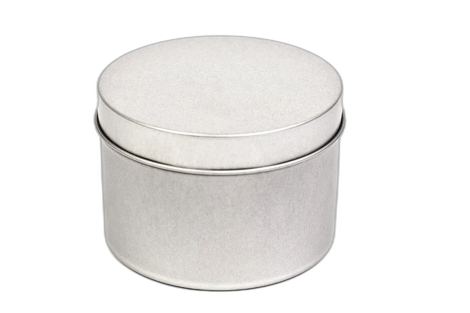 Round tin box